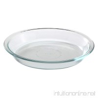 Pyrex Glass Bakeware Pie Plate 9 x 1.2 (Pack of 12) - B0172JY05C